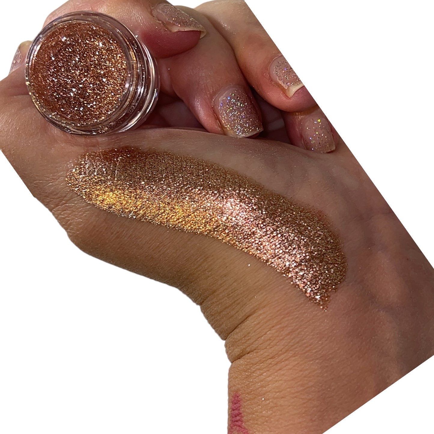 Rose Gold Sparkling Glitter Pigment 0.5g