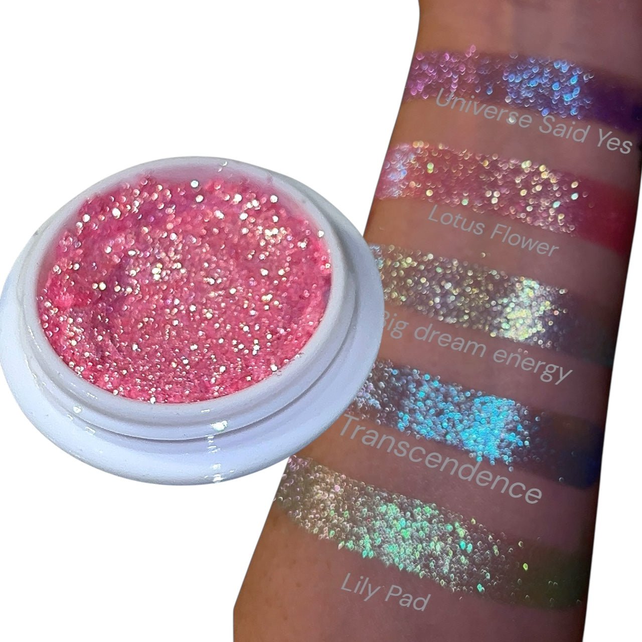 LOTUS FLOWER Sparkling Candy Multichrome Eye Topper Loose Eyeshadow 0.5g