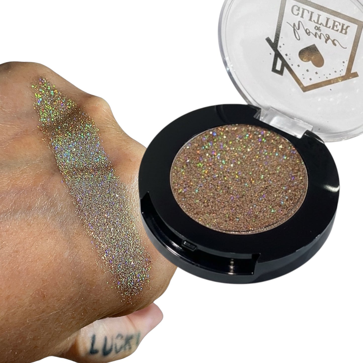 Holo Honey | GlitterEyes Silky Holographic Pressed Glitter