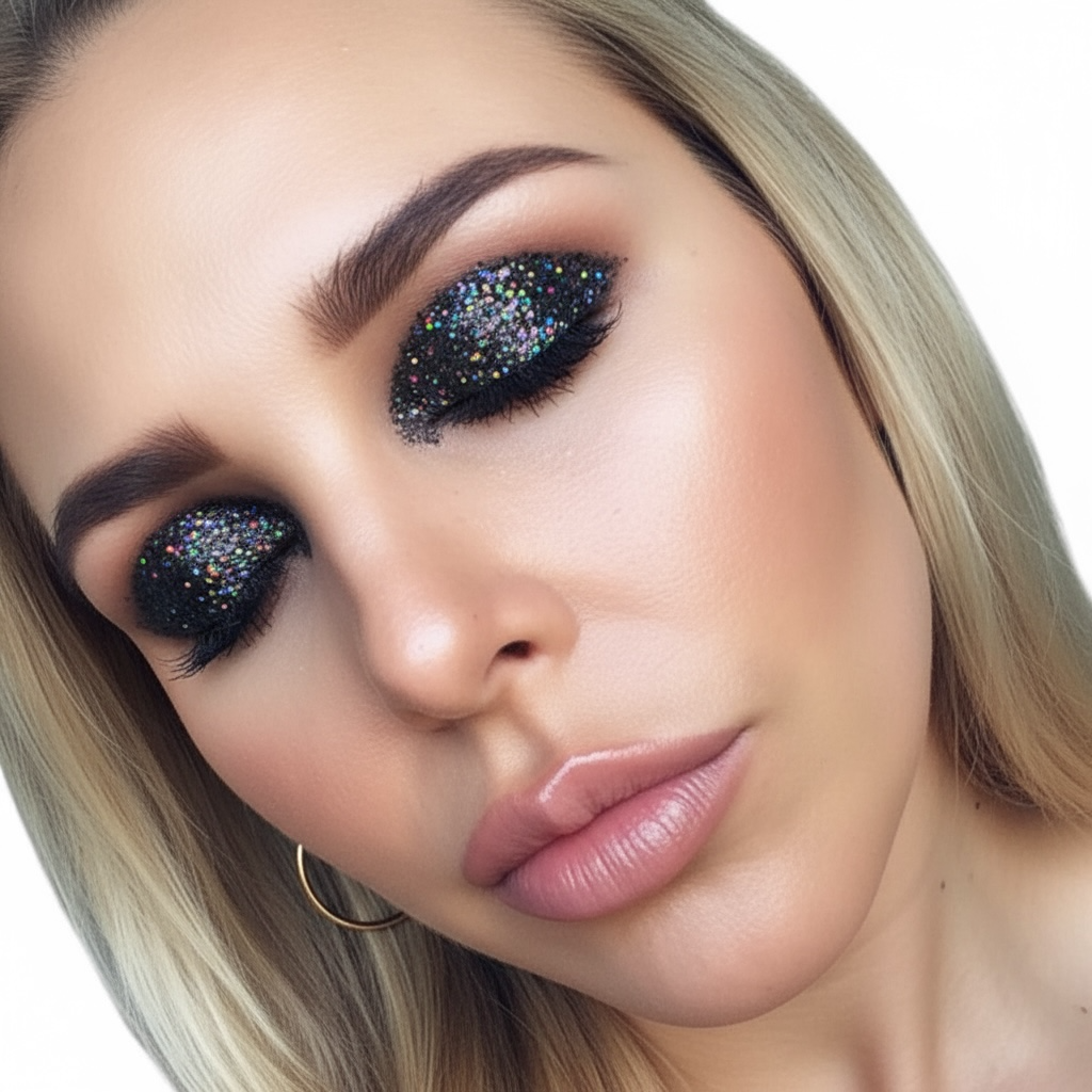 Black Magic Sparkling Holographic Loose Eyeshadow 0.5g
