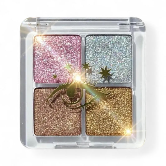 Glittereyes Handmade Pressed Glitters Palette Moët Edition