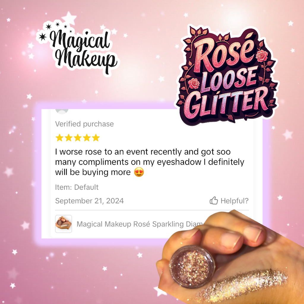 Rosé Glitter Pigment 0.5g