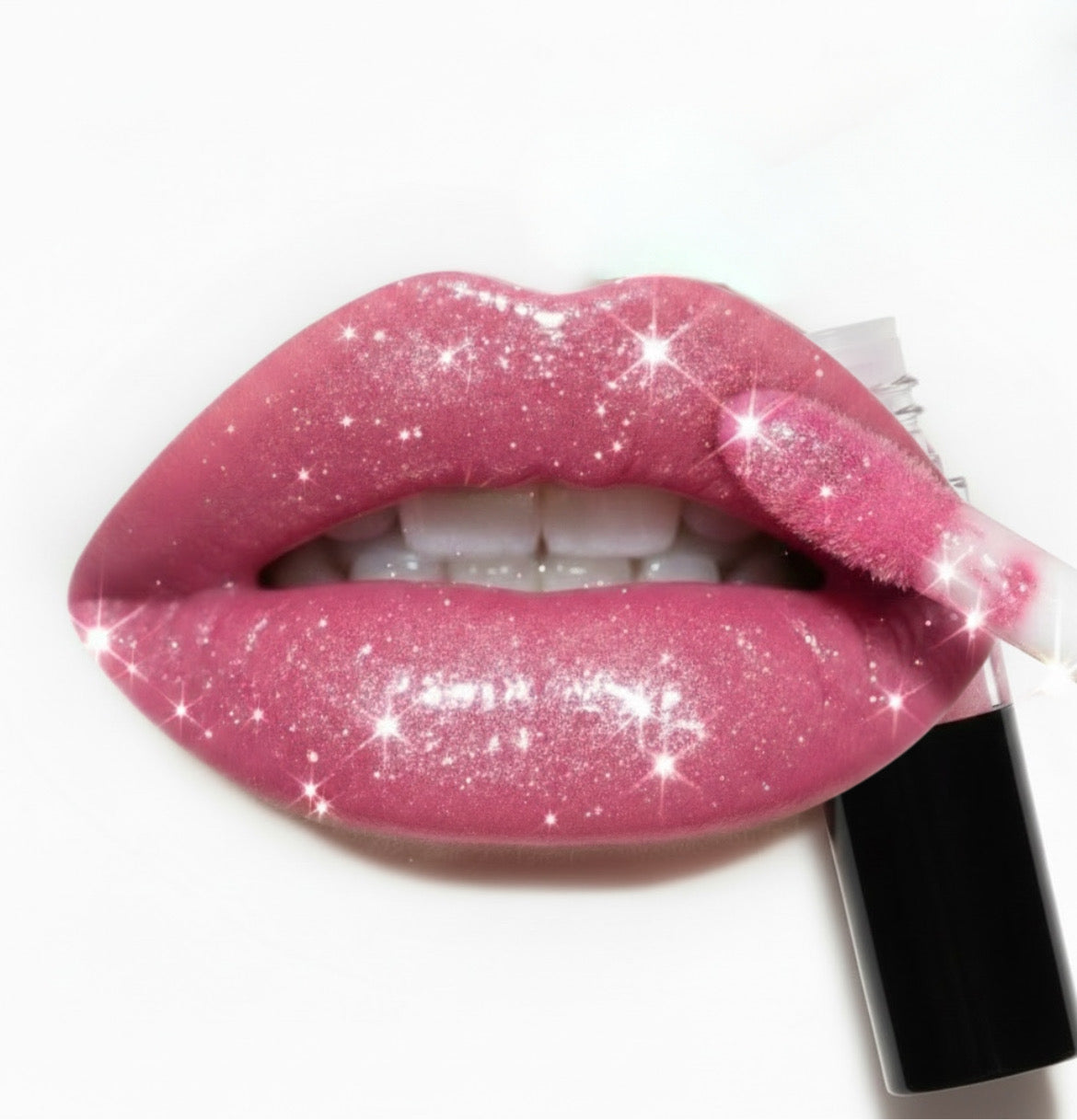 Raspberry Kisses | Dazzling Sparkle Lipgloss