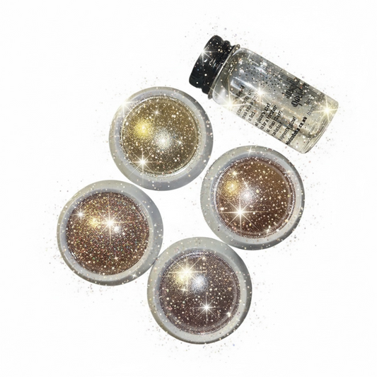 DRIPPING IN GOLD GLITTEREYES KIT(includes free Glitterfix!)