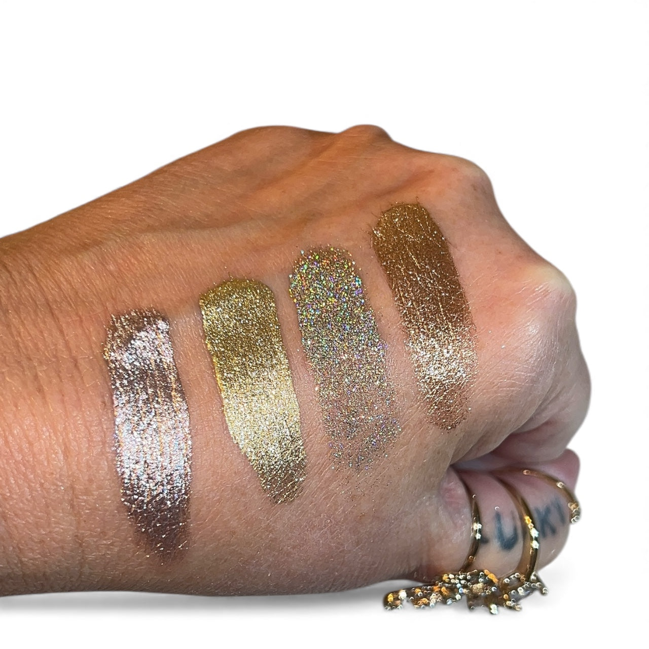 DRIPPING IN GOLD GLITTEREYES KIT(includes free Glitterfix!)